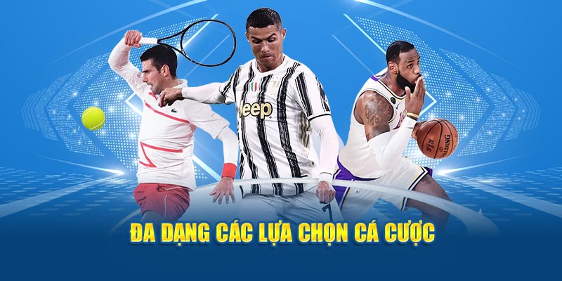 Đa dạng các lựa chọn cá cược